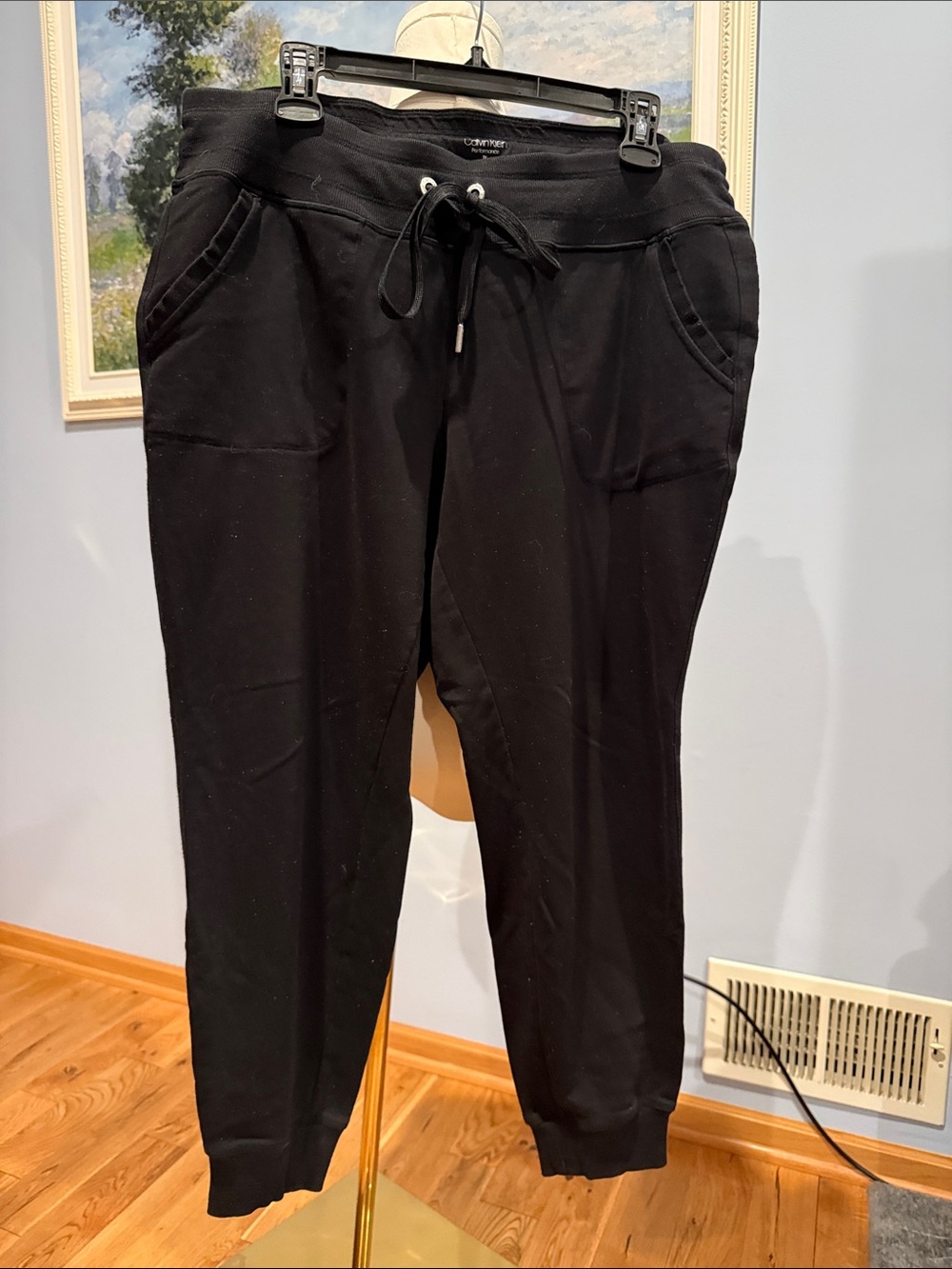 Calvin Klein Black Performance Sweatpants